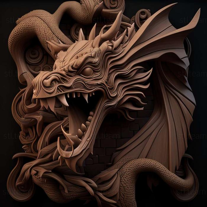 3D модель Ця гра Dragon Cancer (STL)